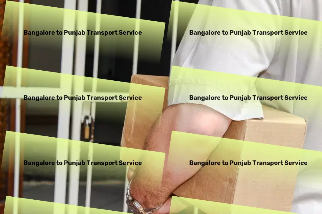 Bangalore to Punjab Part Load Transport Next-level logistics solutions for a bustling India. - International freight logistics