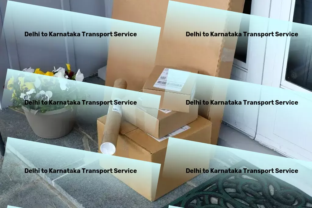 Delhi to Karnataka Courier And Parcel National road transport